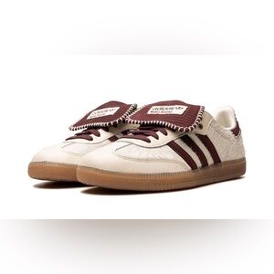 wales bonner cream and burgundy